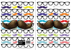 Book Jacket Spencil A4 Moustache
