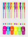 Pen Spencil Gel 12'S & 6 Mini Highlighters