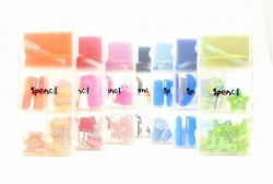Stationery Set Spencil Rainbow Collection 7 Designs