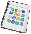 Recipe Book Journal Spencil A4 120 Page With Dividers & Pen