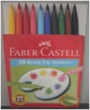 Marker Faber Brush Brights 10'S