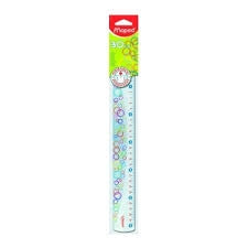 Ruler Maped Attraction Flat 30Cm