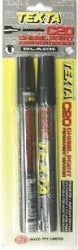 Marker Texta C20 Permanent Chisel Black Card 2