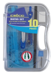 Maths Set Celco Flash Angles 10Pce