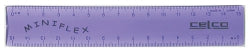 Ruler Celco 15Cm Mini Flex Asst Col