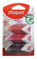 Eraser Maped Pyramid Pvc Free Pkt 3