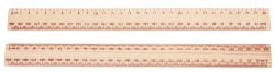 Ruler Celco Rulex 30Cm Wooden Unpolished