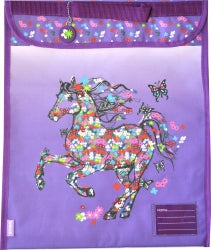 Homework Bag Spencil Flower Horse