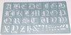 Stencil Celco Coe20 Old English 20Mm