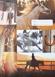 Book Jacket Spencil A4 Country Horse