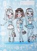 Book Jacket Spencil A4 Fashion Friends