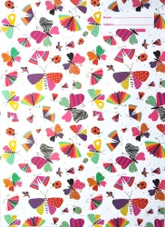 Book Jacket Spencil A4 Flutter