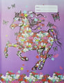 Book Jacket Spencil Exercise Flower Horse