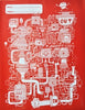 Book Jacket Spencil Exercise Red Maze