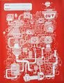 Book Jacket Spencil Exercise Red Maze