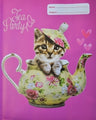 Book Jacket Spencil Exercise Teapot Cat