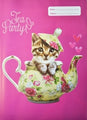Book Jacket Spencil Scrapbook Teapot Cat