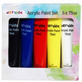 Paint Artvibe Acrylic Colours 75Ml 5 Pack