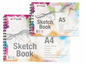 Sketch Book Artvibe A5 Wiro 30 Sheets 150Gsm