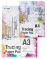 Tracing Paper Pad Artvibe A3 40 Sheets 90Gsm