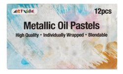 Pastels Oil Artvibe Metallic Pack 12
