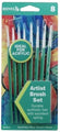 Paint Brush Reeves Acrylic Green Handle Set 8