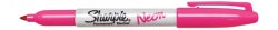 Marker Sharpie Permanent Fine Neon Fluro Pink
