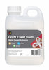 Glue Craft Ec Clear Gum Water Based 1L