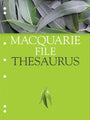 Thesaurus Macquarie File