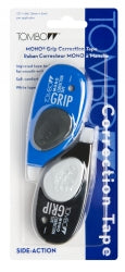 Correction Tape Mono Grip Tombow 5Mmx10M Side Action Twin Pack Black/Blue