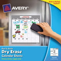 Calendar Sheets Avery Preprinted 3'S Square 254X254Mm