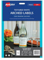 Label Avery Events & Branding L7141 Arched 4 Up 89X120.7Mm Pk10