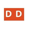 Label Avery Side Tab Colour Code D 25X38Mm 180/Pk