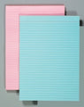 Office Pads Olympic A4 Bank Ruled Pink 100Lf