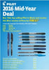 Pen Pilot Frixion & Bp Mid Year Deal 2016