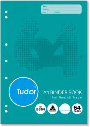 Binder Book Tudor A4 64Pg