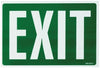 Sign Headline 203X305Mm Exit Green/White
