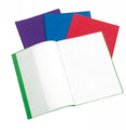 Book Jackets C/Land 9X7 Solid Colours 4 Asst Pk5