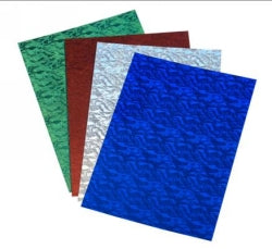 Book Covering Contact S/Adhesive 1Mx450Mm 50 Micron Holographic Silver