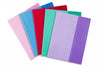 Book Sleeves Contact Slip On A4 Asst Tints Pk5