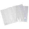 Book Sleeves Contact 335X245Mm Slip On Scrapbook Clear Pk5