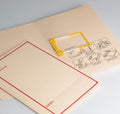 Tubeclip File Avery F/C Buff Printed Red Pk5