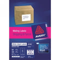 Label Avery Inkjet J8166-50 6Up