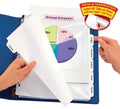 Dividers Avery A4 L7455-10 Indexmaker Punched 10Tab