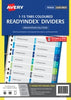 Dividers Avery A4 L7411-15 Readyindex 1-15