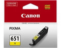 Inkjet Cart Canon Cli 651 Yellow