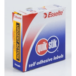 Label Quik Stik Disp 19X63 Urgent Action
