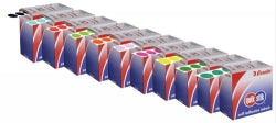 Label Quik Stik Disp 24Mm Blue Dot