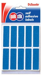 Label Quik Stik F/P 13X45 Blue