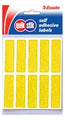 Label Quik Stik F/P 13X45 Yellow